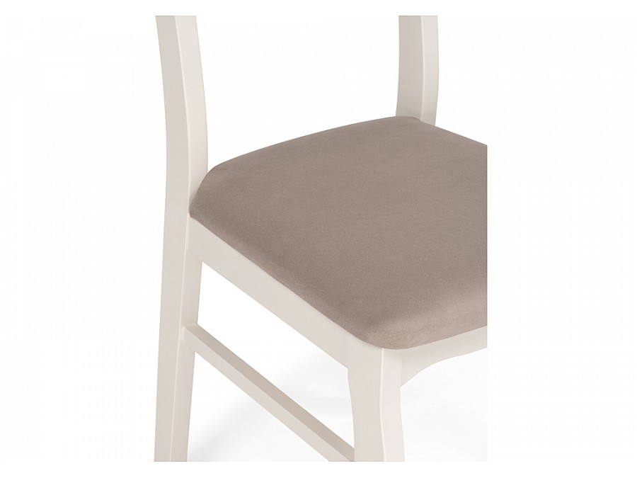 Стул деревянный Амадиу бежевый / слоновая кость