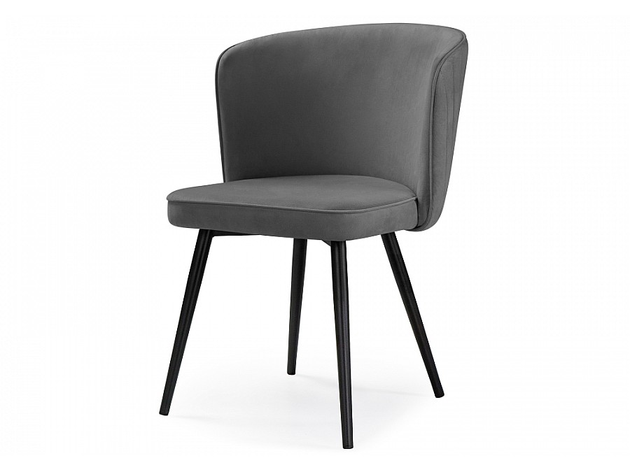 Стул на металлокаркасе Фрибур velutto 32 / черный