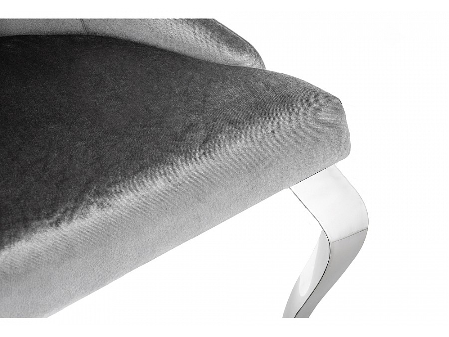 Стул на металлокаркасе Gustav серый