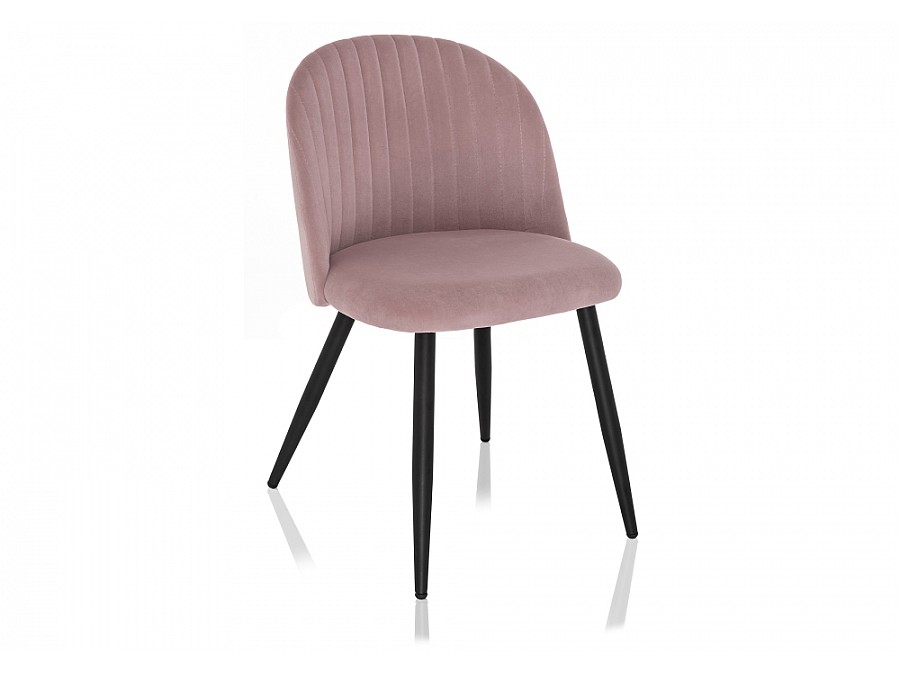 Стул на металлокаркасе Gabi 1 light purple / black