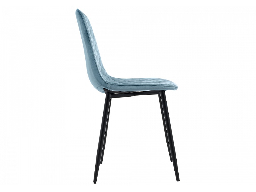 Стул на металлокаркасе Capri голубой