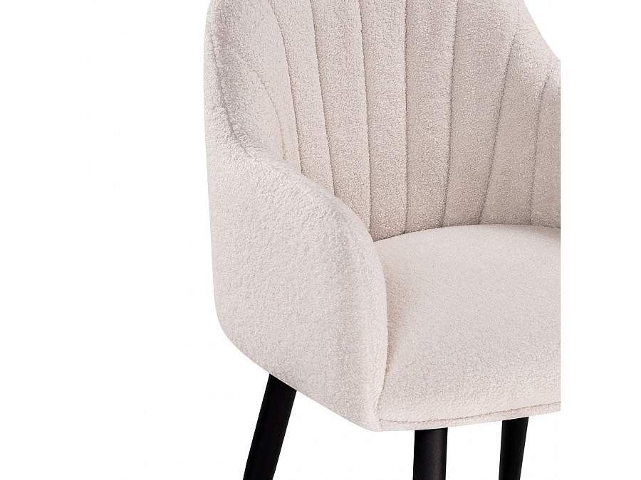 Стул на металлокаркасе Халли lamb 19 / черный