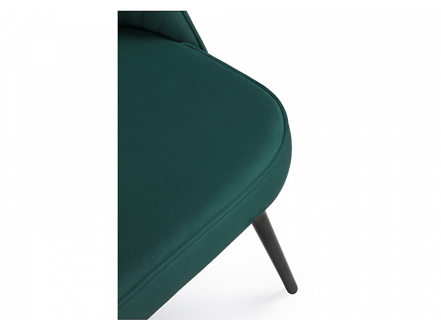 Стул на металлокаркасе Сандвикен черный / velutto 20