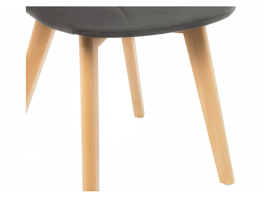 Стул деревянный Filip dark gray / wood