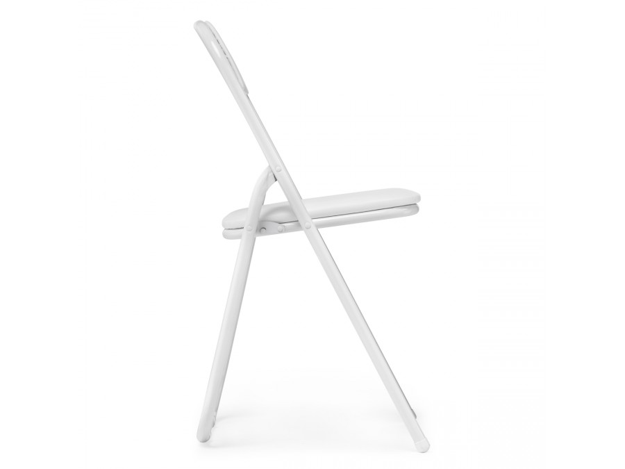 Стул на металлокаркасе Fold 1 складной white / white