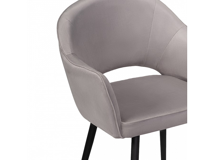 Стул на металлокаркасе Ойстер MR-28 / черный