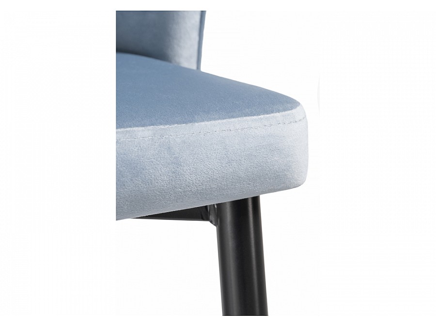Стул на металлокаркасе Benza blue / black