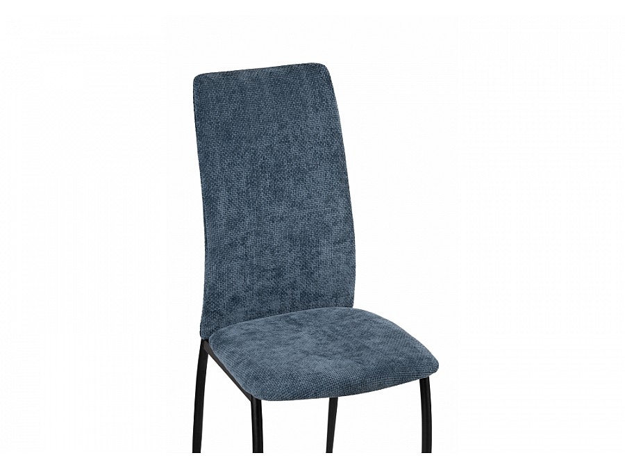 Стул на металлокаркасе Tod black / blue