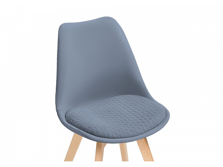 Стул деревянный Bonuss blue / wood