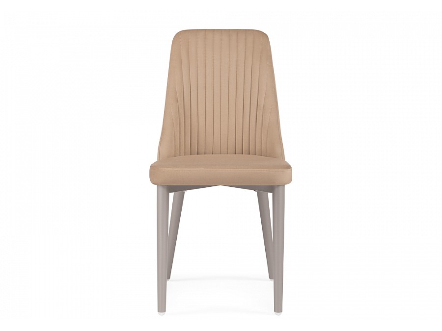 Стул на металлокаркасе Фена R латте / капучино