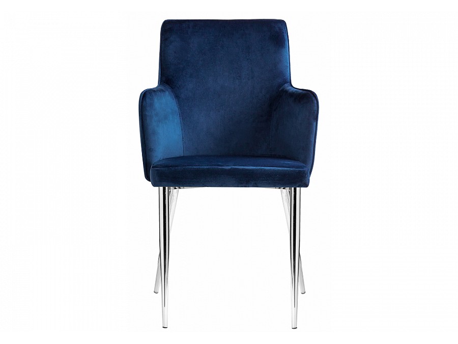 Стул на металлокаркасе Benza dark blue