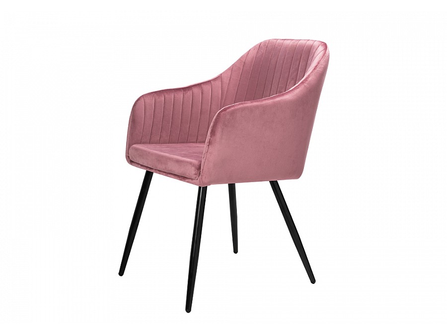 Стул на металлокаркасе Slam dark pink