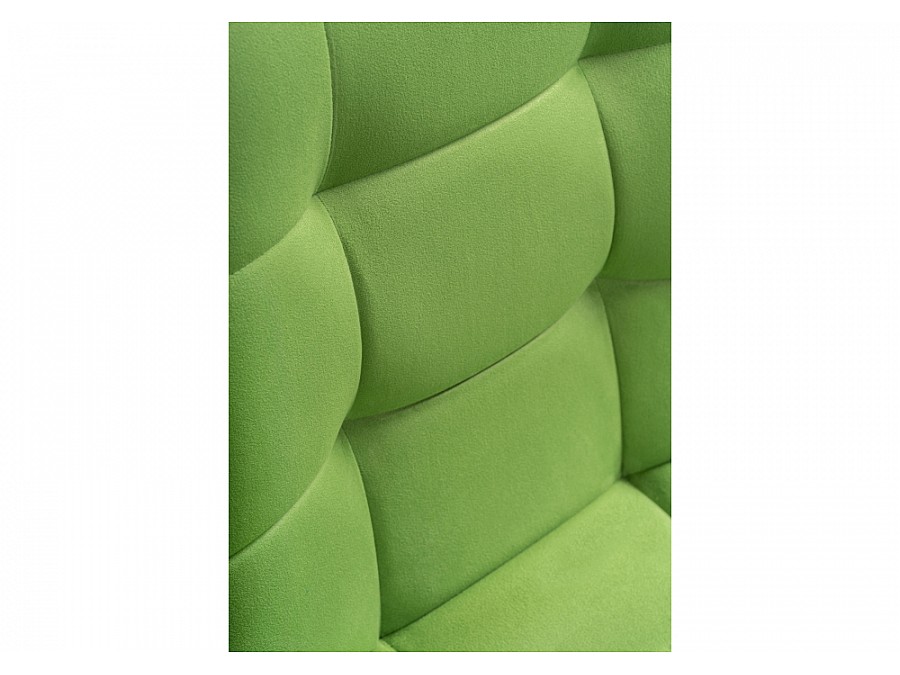 Стул на металлокаркасе Чилли велюр светло-зеленый / белый