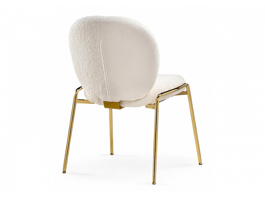 Стул на металлокаркасе Kalipso 1 white / gold