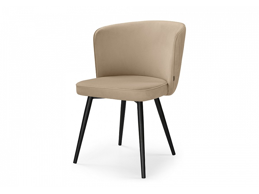 Стул на металлокаркасе Фрибур velutto 05 / черный