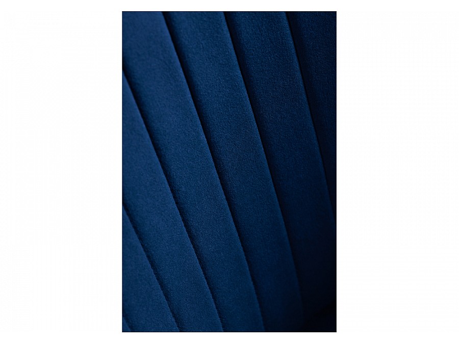 Стул на металлокаркасе Gabi 1 dark blue / black