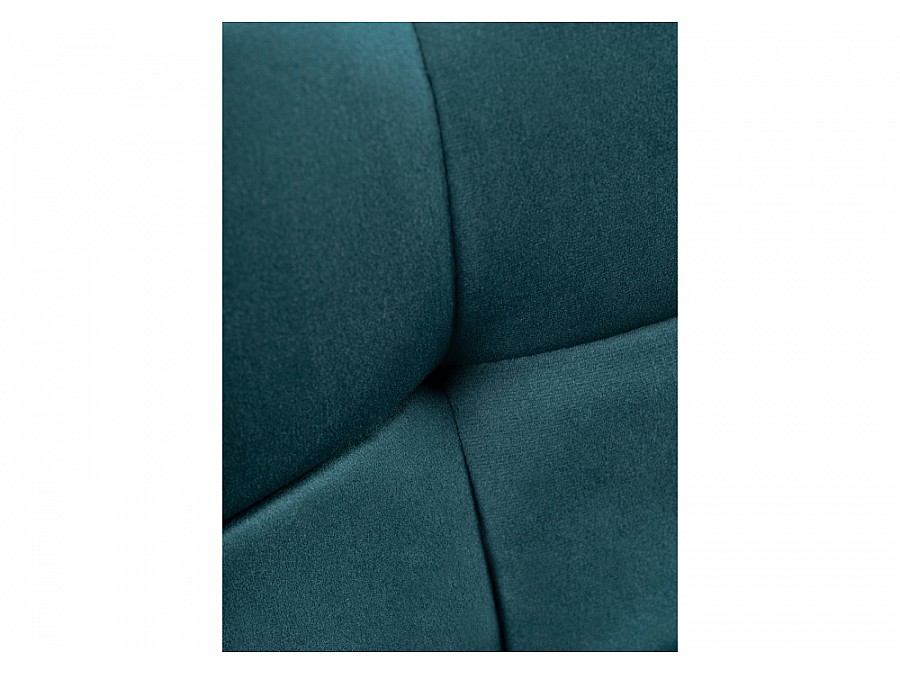 Стул на металлокаркасе Чилли морская волна / черный каркас