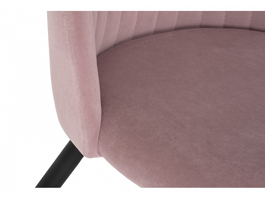 Стул на металлокаркасе Gabi 1 light purple / black