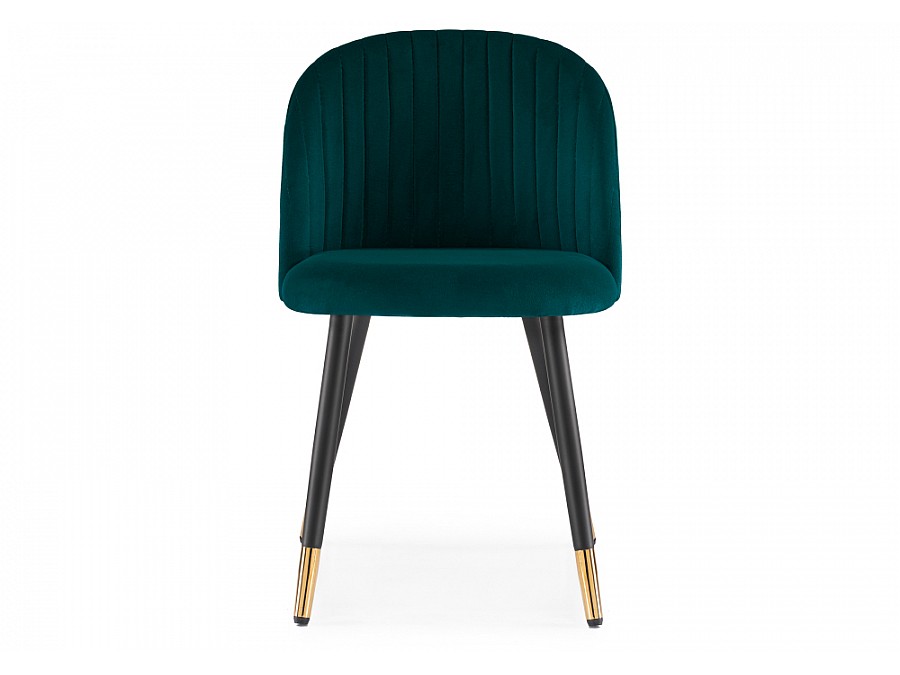 Стул на металлокаркасе Gabi green / black