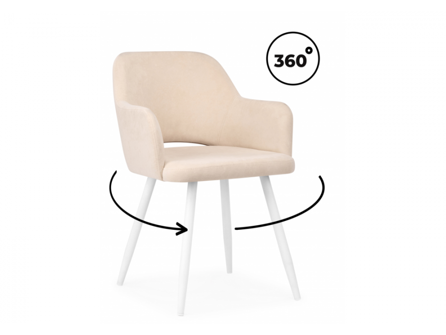 Эолин 360 бежевый (glory 03) / белый