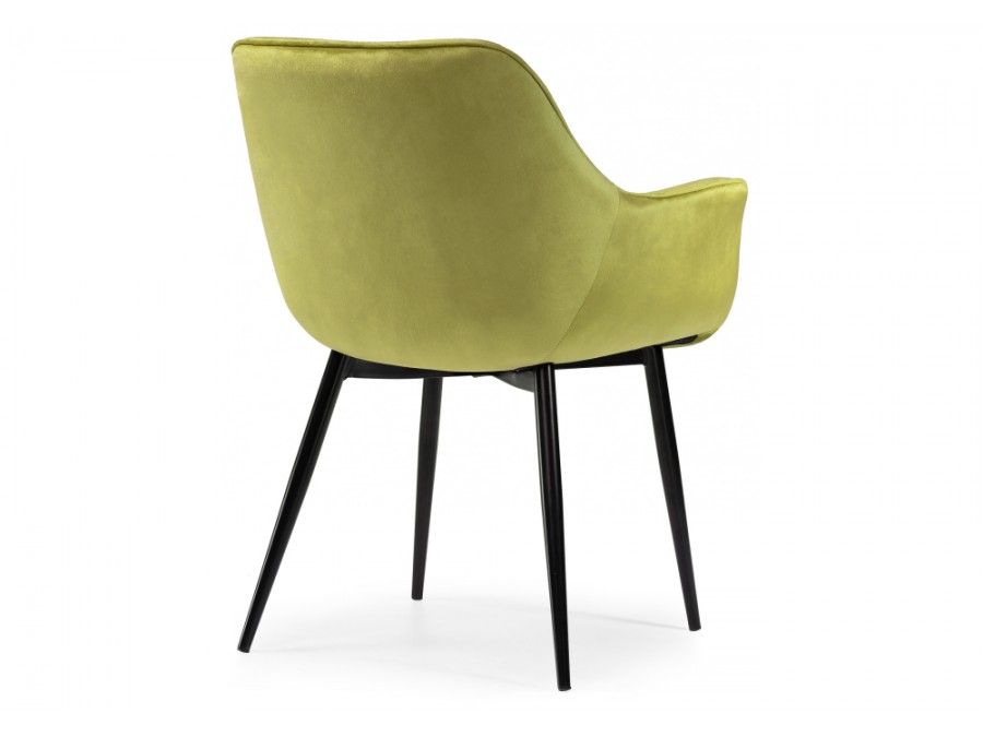 Стул на металлокаркасе Remo khaki / black