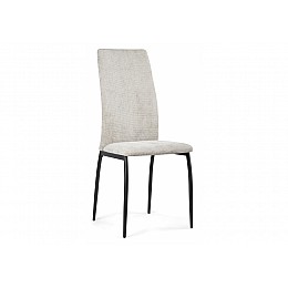 Стул на металлокаркасе Tod latte / black