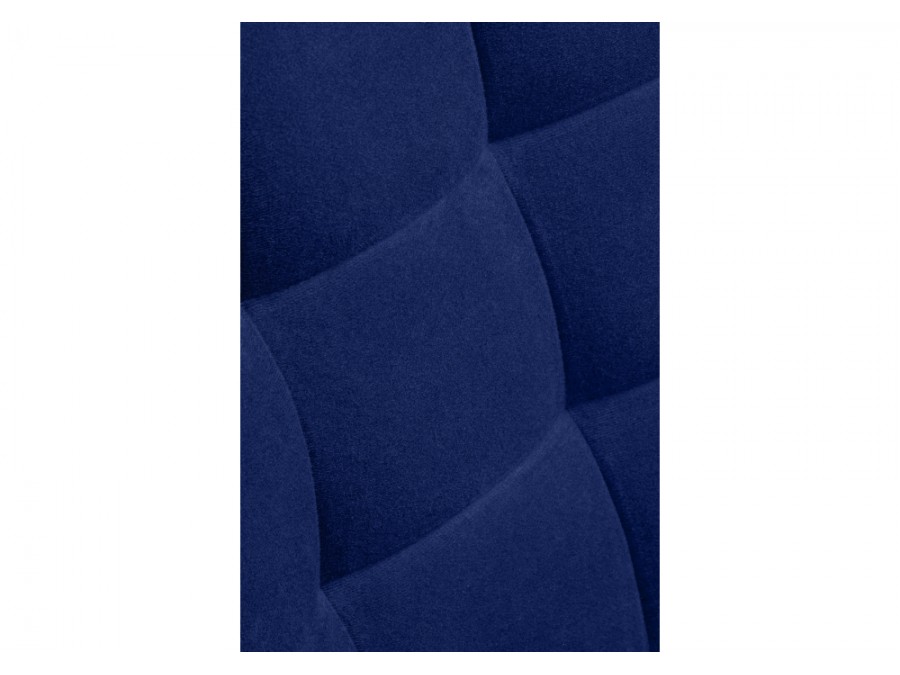 Стул на металлокаркасе Челси черный / синий