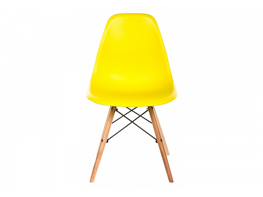 Eames PC-015 желтый ножки дерево