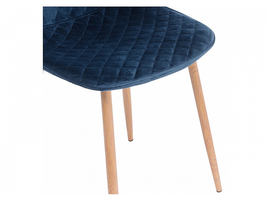 на металлокаркасе Capri dark blue / wood