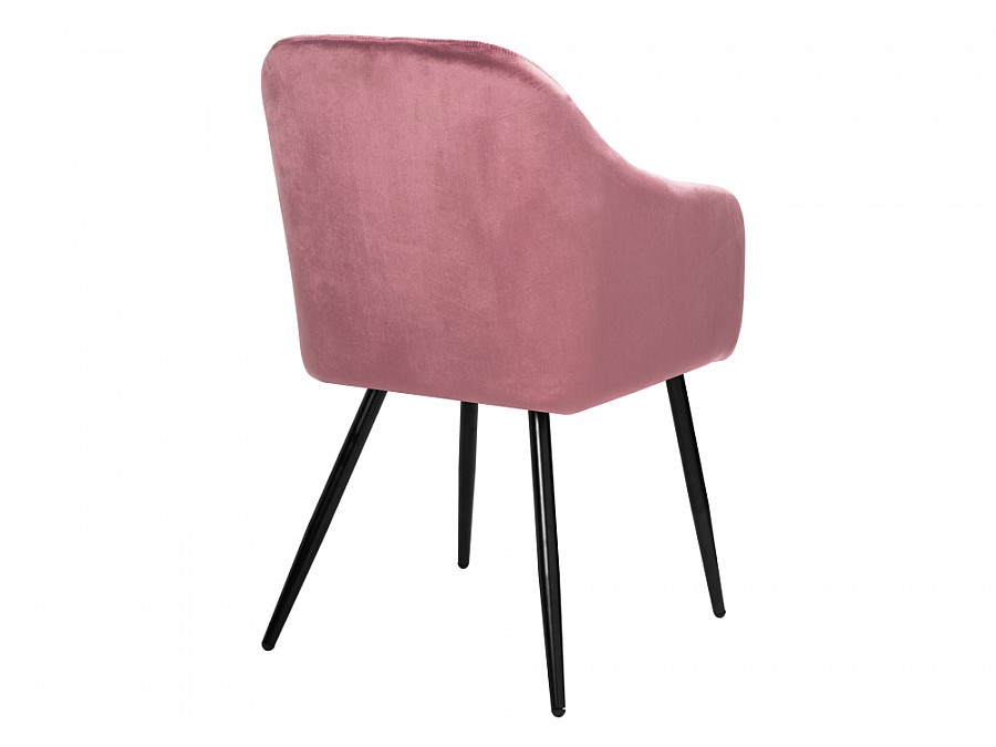 Стул на металлокаркасе Slam dark pink