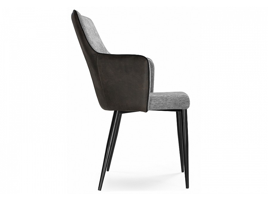 Benza grey fabric / black