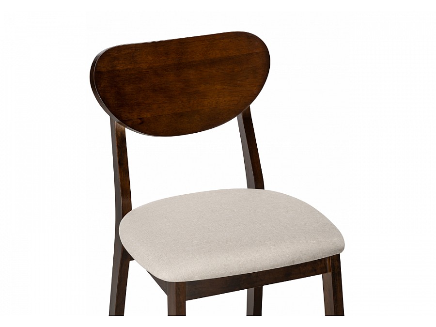 Стул деревянный Loid dirty oak / light beige