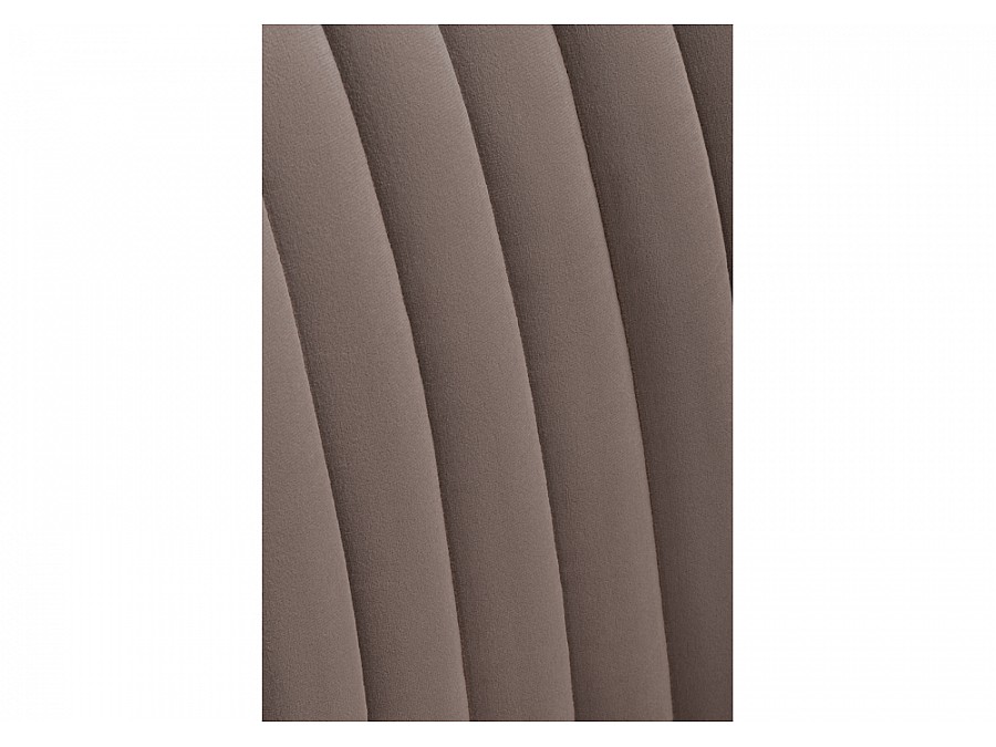 Стул на металлокаркасе Седа К велюр латте / белый