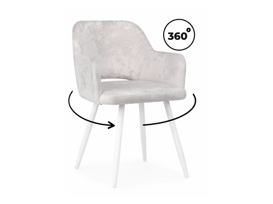 Эолин 360 светло-бежевый (simple 011) / белый