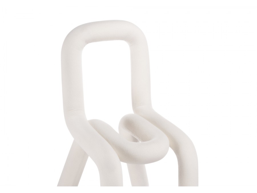 Стул на металлокаркасе Garden white