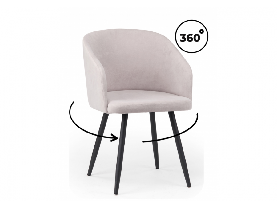 Монер 360 светло-серый (glory 36) / черный