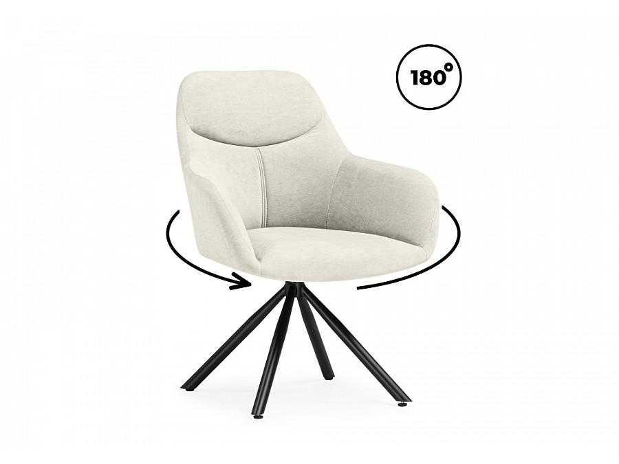 Бартон 2 ткань мадера 2 / черный матовый