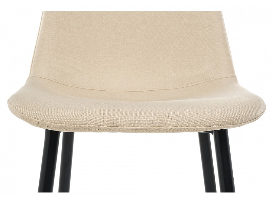 Стул на металлокаркасе Lilu светло-бежевый