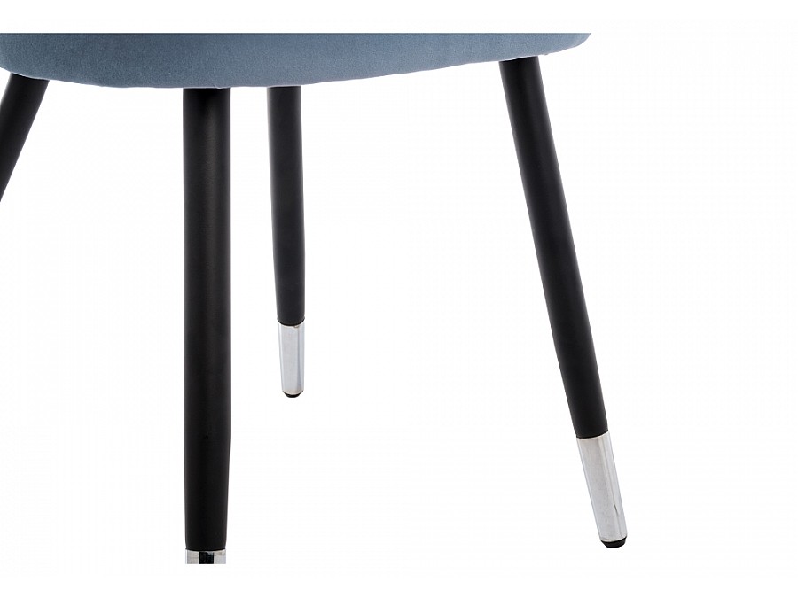 Стул на металлокаркасе Gabi blue / black