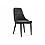 Стул на металлокаркасе Kora black / dark gray