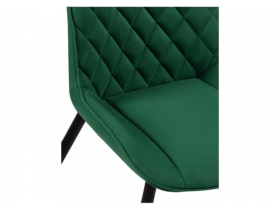 Седа ромб зеленый / черный