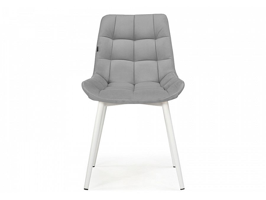 Стул на металлокаркасе Алст velutto 12 / белый
