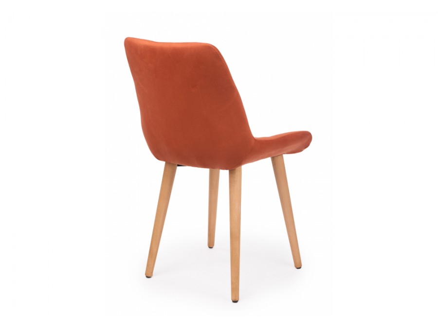 Челси терракотовый (zd 432) / светлое дерево np