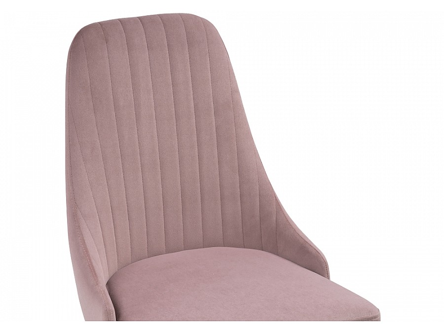 Стул на металлокаркасе Kora white / light purple