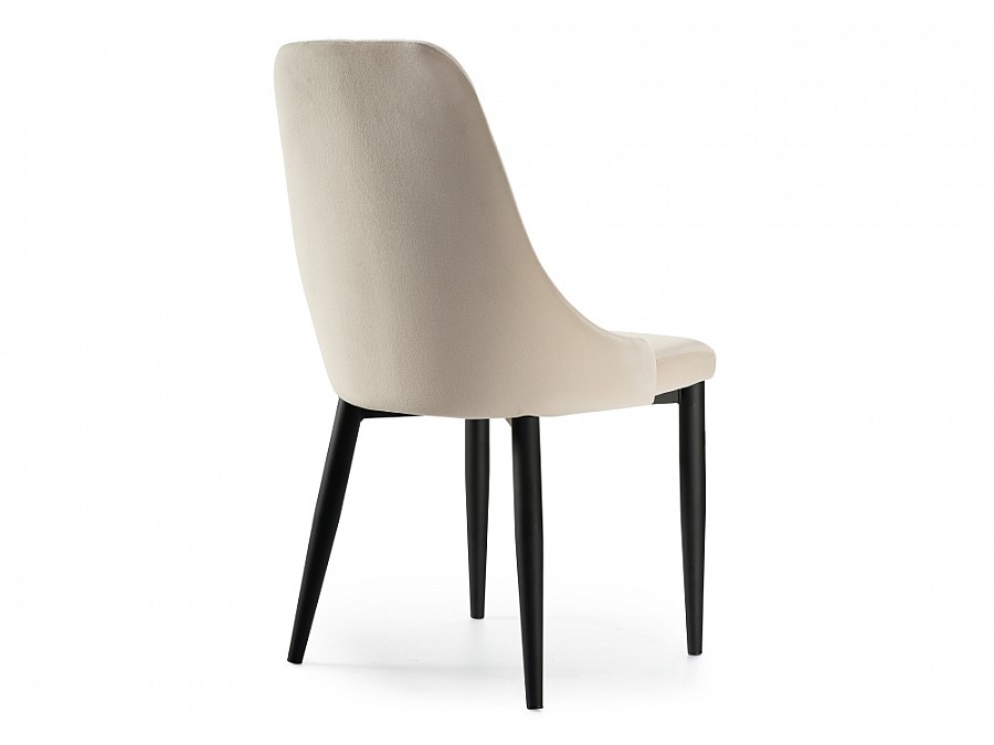 Стул на металлокаркасе Kora beige / black
