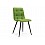 Стул на металлокаркасе Чилли велюр светло-зеленый / черный