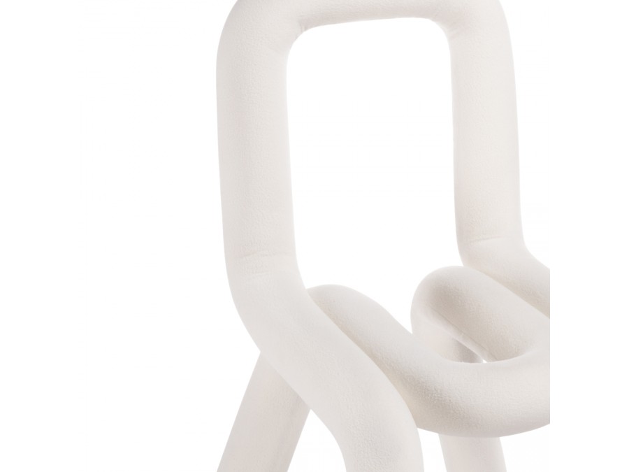Стул на металлокаркасе Garden white