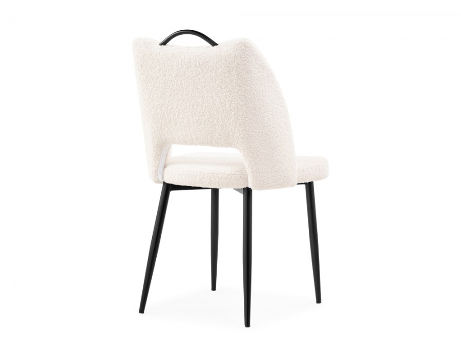 Стул на металлокаркасе Barton beige / black