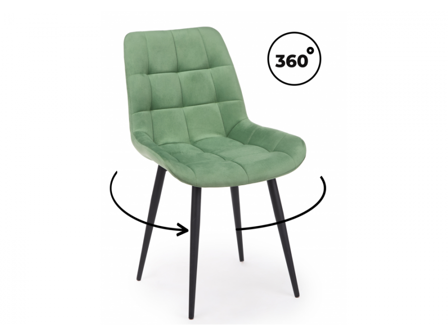 Челси 360 К фисташковый (zd 651) / черный np