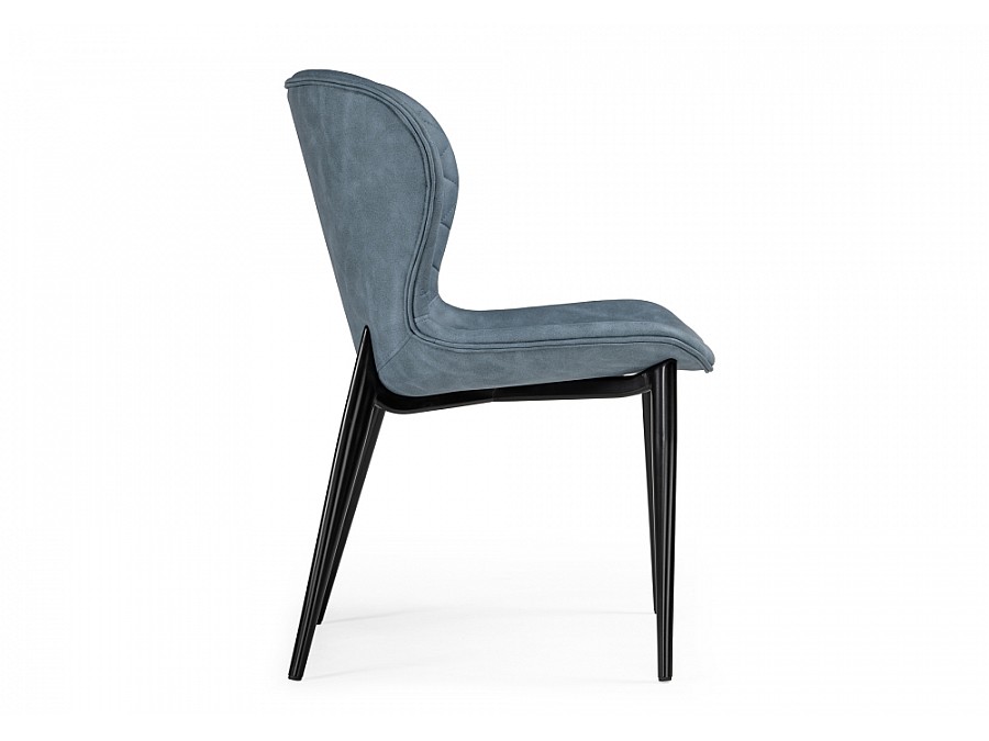 Стул на металлокаркасе Катабучи ткань kiprus 11 / черный глянец